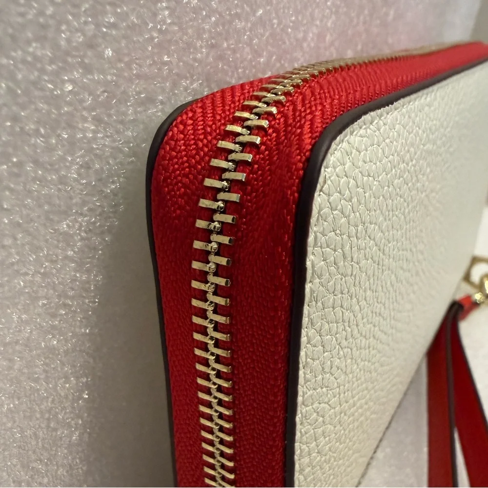 Coach x Disney x Keith Haring UFO Mickey Zip Around Accordion Wallet Wristlet - Picture 4 of 13